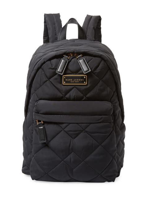 marc jacobs quilted backpack.